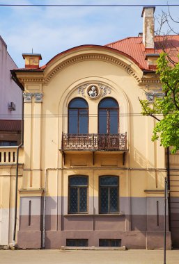 Güzel ve eski şehir, Vilnius - Litvanya'nın başkenti Panoraması