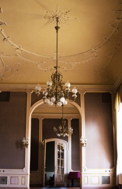 Ev bilim adamlarının eski odaları. Lviv 'deki Bilim Adamları Evi