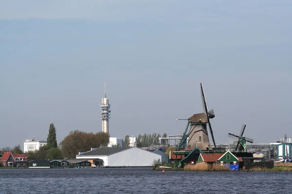 Netherlands Holland Dutch North Holland Open Air Museum Zaanse Schans — Stock Photo, Image