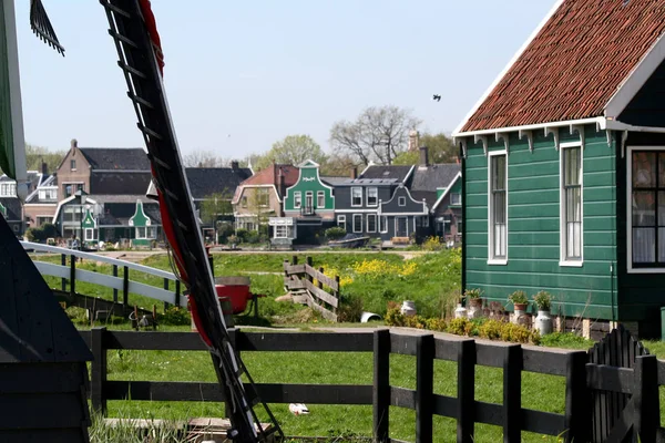 Niederlande Holland Holland Nordholland Freilichtmuseum Zaanse Schans Mai 2015 Original — Stockfoto