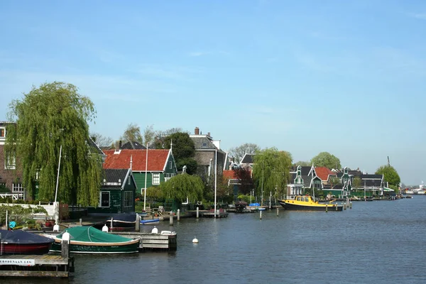 Ολλανδία Ολλανδία Ολλανδικά Noord Holland Υπαίθριο Μουσείο Zaanse Schans Μαΐου — Φωτογραφία Αρχείου