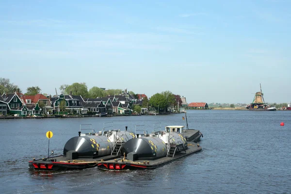 Netherlands Holland Dutch North Holland Open Air Museum Zaanse Schans — стоковое фото