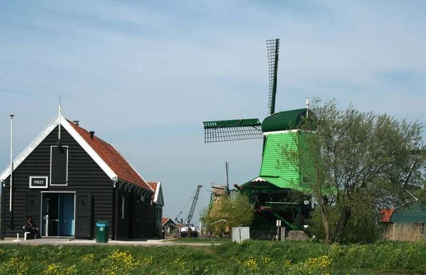 Ολλανδία Ολλανδικά Noord Holland Ολλανδία Open Air Museum Zaanse Schans — Φωτογραφία Αρχείου