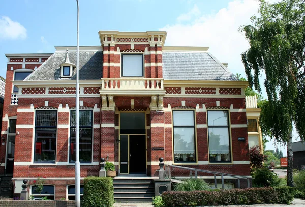 Niederland Holland Holland Groningen Winschoten Juni 2016 Historische Wohnung Der — Stockfoto