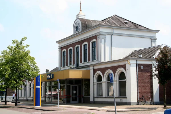 Pays Bas Hollande Néerlandais Groningue Winschoten Juin 2016 Gare Winschoten — Photo