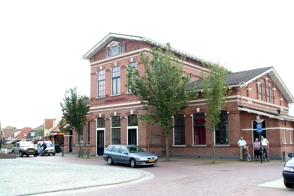 Netherlands Holland Dutch Groningen Winsum July 2016 Old School Buildin — Stock Photo, Image
