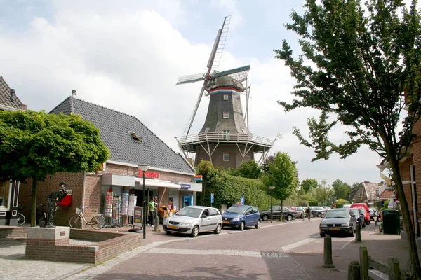 Netherlands Holland Dutch Friesland Winsum July 2016 Historic Windmill Ster — Stockfoto