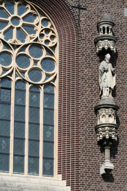 Hollanda, Hollanda, Flamanca, Limburg, Wittem: Temmuz 2017: Wittem köyü Redemptorists Kilisesi'nin iç