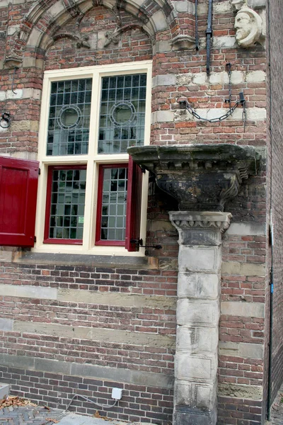 Hollanda Hollanda Hollanda Utrecht Woerden Woerden Merkezinde Kale Woerden Haziran — Stok fotoğraf