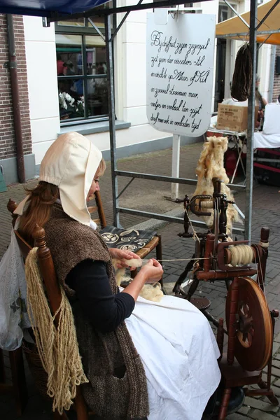 Países Bajos Holanda Holanda Brabante Septentrional Woudrichem Mayo 2016 Feria — Foto de Stock