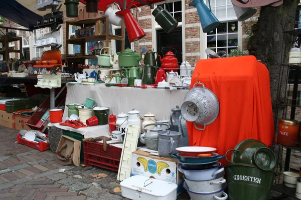 Hollanda, Hollanda, Flamanca, Kuzey Brabant, Woudrichem, olabilir, 2016:annual Fuarı Woudrichem sokaklarında