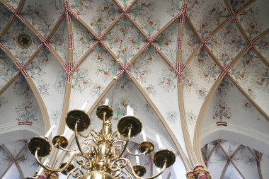 Hollanda, Hollanda, Flamanca, Gelderland, Bommelerwaard, Zaltbommel, Temmuz 2017: iç aziz Martin'in Kilisesi