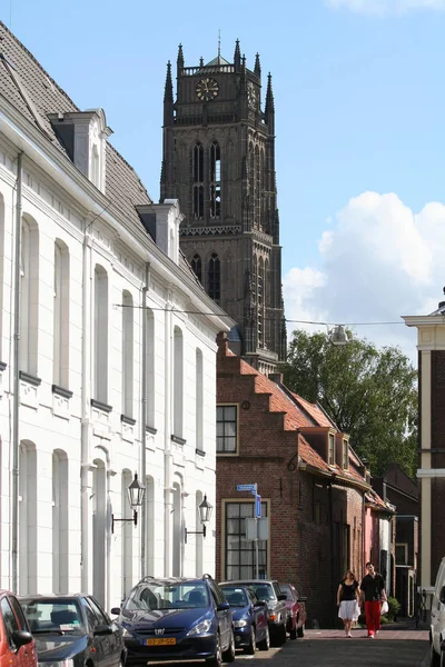 Netherlands Holland Dutch Gelderland Bommelerwaard Zaltbommel July 2017 Street View — Stock Photo, Image