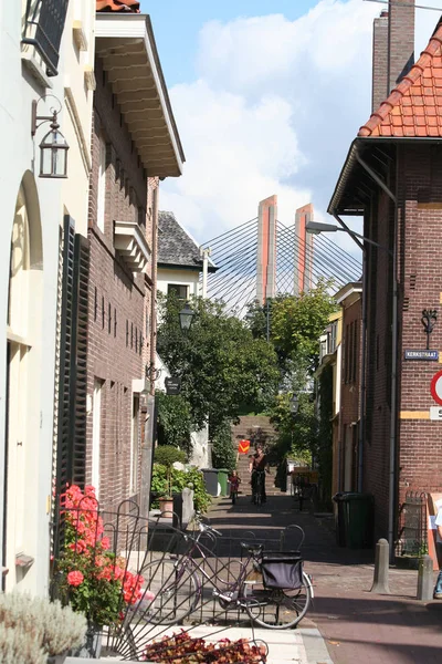 Netherlands Holland Dutch Gelderland Bommelerwaard Zaltbommel July 2017 Street View — Stock Photo, Image