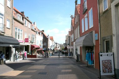 Hollanda, Hollanda, Flamanca, Kuzey Hollanda, Zandvoort, köyün görünümünü 2016:Street olabilir