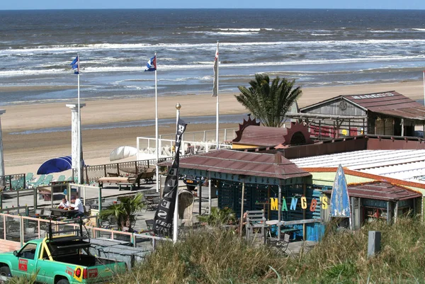 Holandia Holland Holenderski Holandia Północna Zandvoort Maj 2016 Opuszczony Tarasy — Zdjęcie stockowe