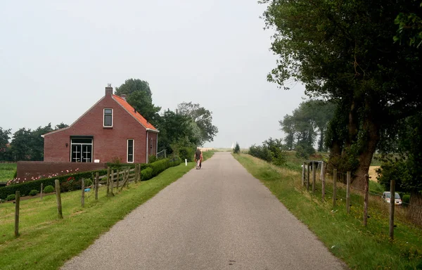 Pays Bas Hollande Néerlandais Zélande Juillet 2017 Paysage Typique Isolé — Photo