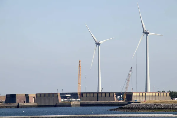 オランダ オランダ オランダ ゼーラント トーレン 風車と 2018 Power — ストック写真