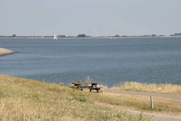 Nederland Holland Nederlands Schouwen Duiveland Zeeland Ouwerkerk Nieuwendijk Juli 2018 — Stockfoto