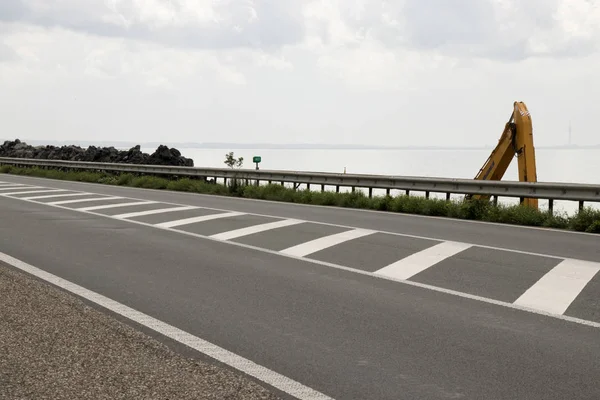 Nederländerna Markermeer Ijsselmeer Houtrib Vall Juli 2018 Nederländska Strenghting Deras — Stockfoto