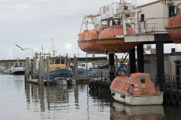 Países Bajos Holanda Del Norte Den Oever Julio 2018 Barcos — Foto de Stock