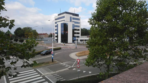 Holandia Limburg Heerllen Lipca 2018 Budowa Ggd Heerlen — Zdjęcie stockowe