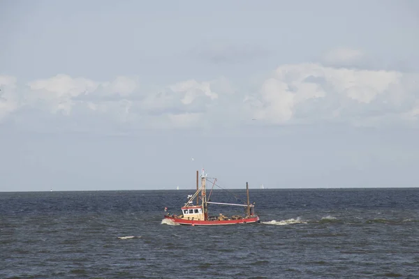 Nederland Noord Holland Medemblik Juli 2018 Fishing Boot Aan Het — Stockfoto