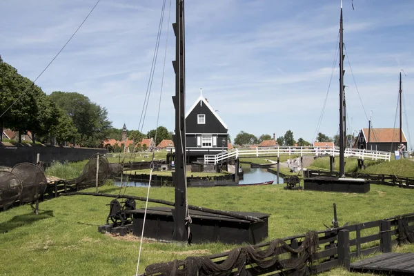 Nederländerna Enkdhuizen Juli 2017 Återuppbygga Neigborhood Volendam — Stockfoto
