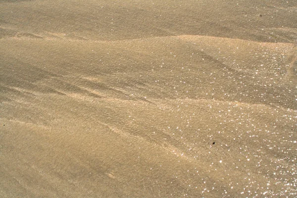 França Normandia Saint Aubin Sur Mer Julho 2017 Areia Praia — Fotografia de Stock