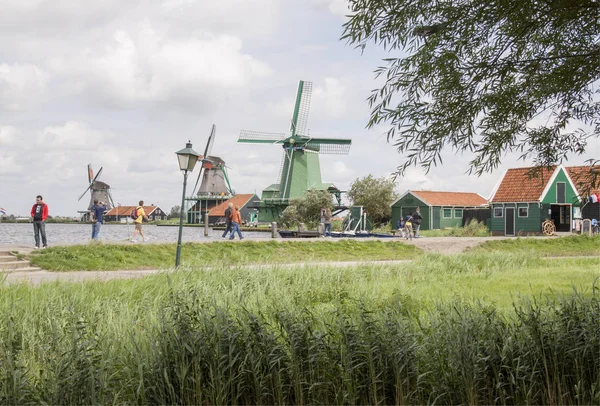 Zaanse Schans em Wormer — Fotografia de Stock