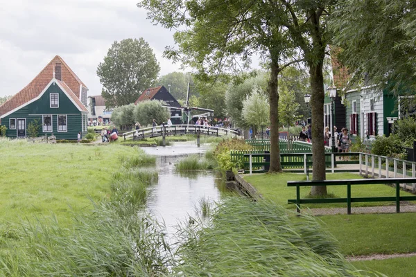 Zaanse Schans in Wormer — стоковое фото