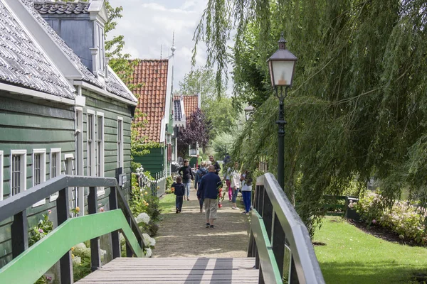 Zaanse Schans in Wormer — стоковое фото