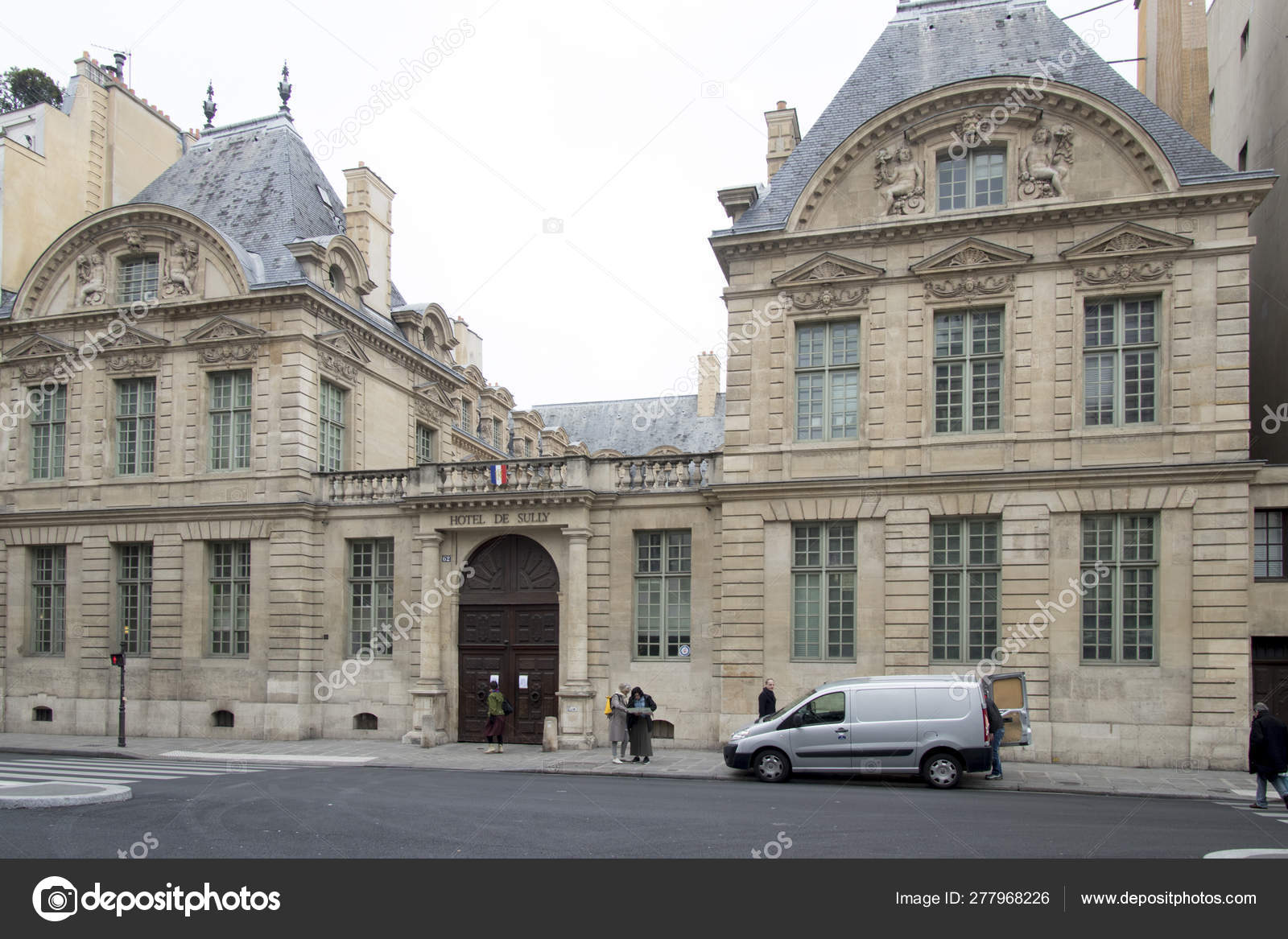 Hotel De Sully At The Rue Saint Antoine Stock Editorial Photo C Joophoek 277968226