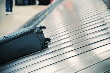 Bagaj konveyör bant, Bagaj bavula iddia Havalimanı terminal alanı 