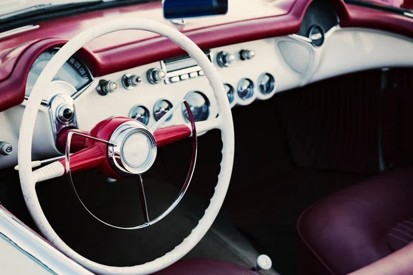 Interior Classic Car — Stock Photo, Image