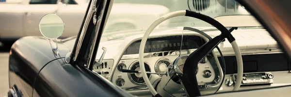 Dashboard Classic Car — Stock Photo, Image