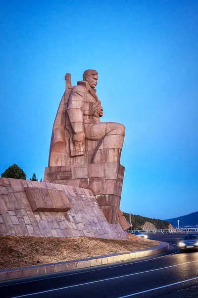 Пам'ятник морякам революції, Новоросійська, Росія — стокове фото