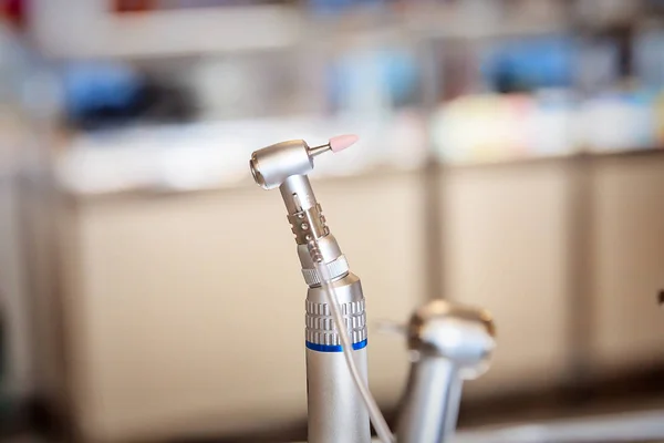 Conjunto de brocas de dentista — Fotografia de Stock