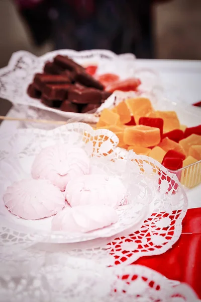 Assortiment van zelfgemaakte zoetwaren — Stockfoto