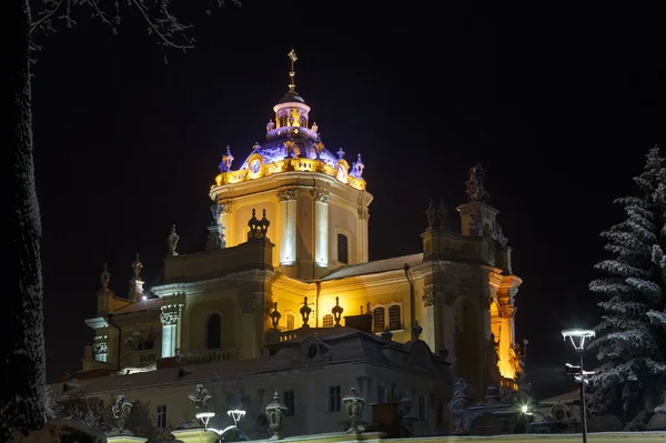 George Cathedral Build 1746 1762 Designed Architect Bernard Meretyn Sculptor — Stock Photo, Image