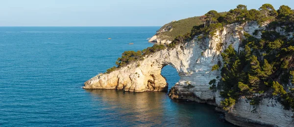 Architello Kemer San Felice Puglia Talya Gargano Yarımadası Yaz Akşam — Stok fotoğraf