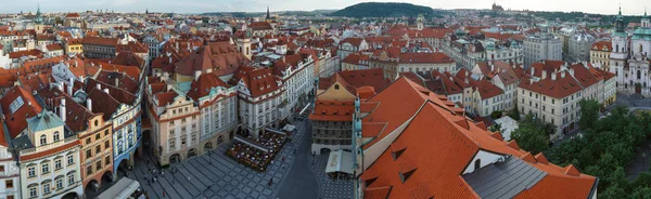 Prag Tjeckien Maj 2012 Staré Město Gamla Stan Kväll Visa — Stockfoto