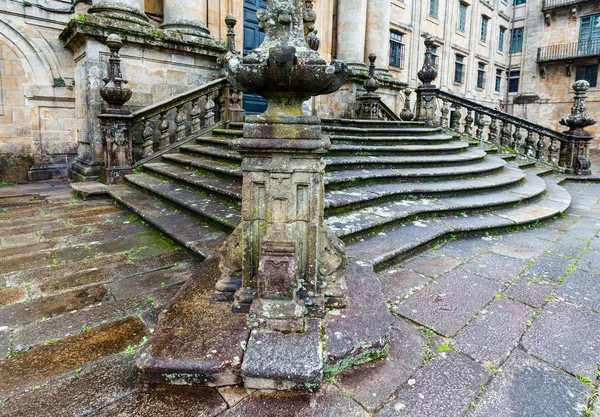 Santiago Compostela Spain May 2016 Stairs Monastery Convent San Martino — Stock Photo, Image