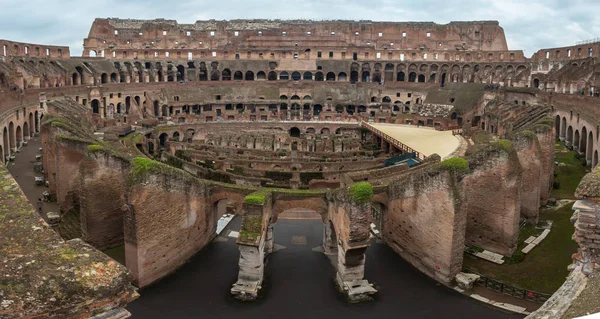 Rome Italië Januari 2015 Rome Colosseum Ruïnes Binnen Mening Het — Stockfoto