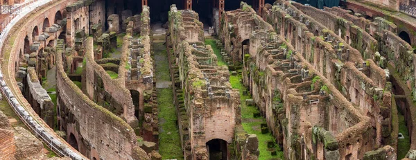 Rome Talya Ocak 2015 Roma Colosseum Harabeleri Catacomb Görünümü Içinde — Stok fotoğraf