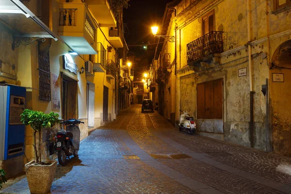 Stilo Itália Junho 2017 Noite Idade Medieval Stilo Famos Calábria — Fotografia de Stock