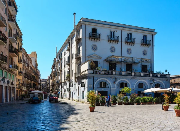 Palermo Olaszország 2017 Június Régi Város Városra Sicily — Stock Fotó