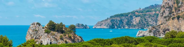 Bela Paisagem Litoral Mar Tirreno Parque Nacional Cilento Vallo Diano — Fotografia de Stock