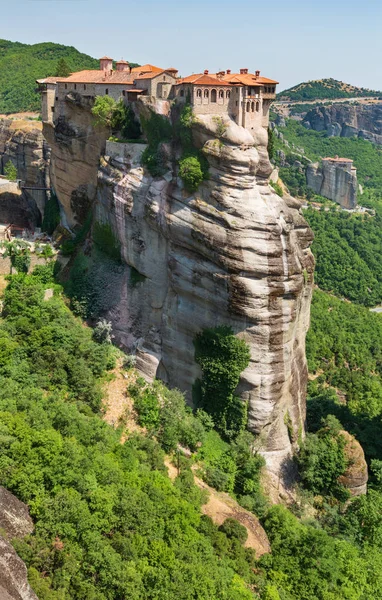 Meteora 重要岩石基督教宗教修道院复合体在希腊 — 图库照片