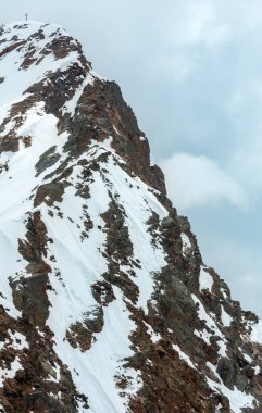 Alps Karlesjoch dağdan görüntülemek